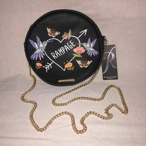 Rampage Hummingbird Butterfly Shoulder Bag - Picture 2 of 4